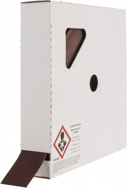 Tru-Maxx 50221 1-1/2" x 50 Yd 180 Grit Aluminum Oxide Shop Roll