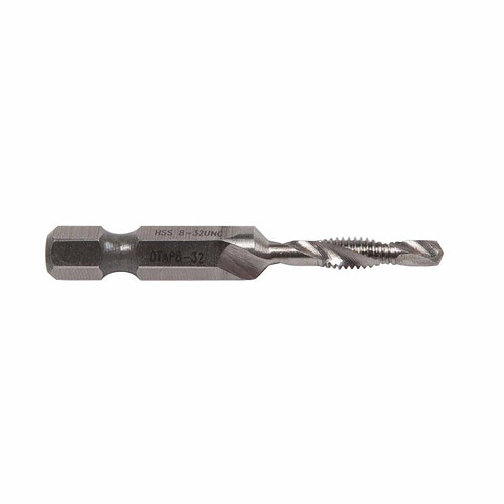 Greenlee DTAP8-32 Combination Drill Tap #8-32, 2B, 2 Flutes, High Speed Steel