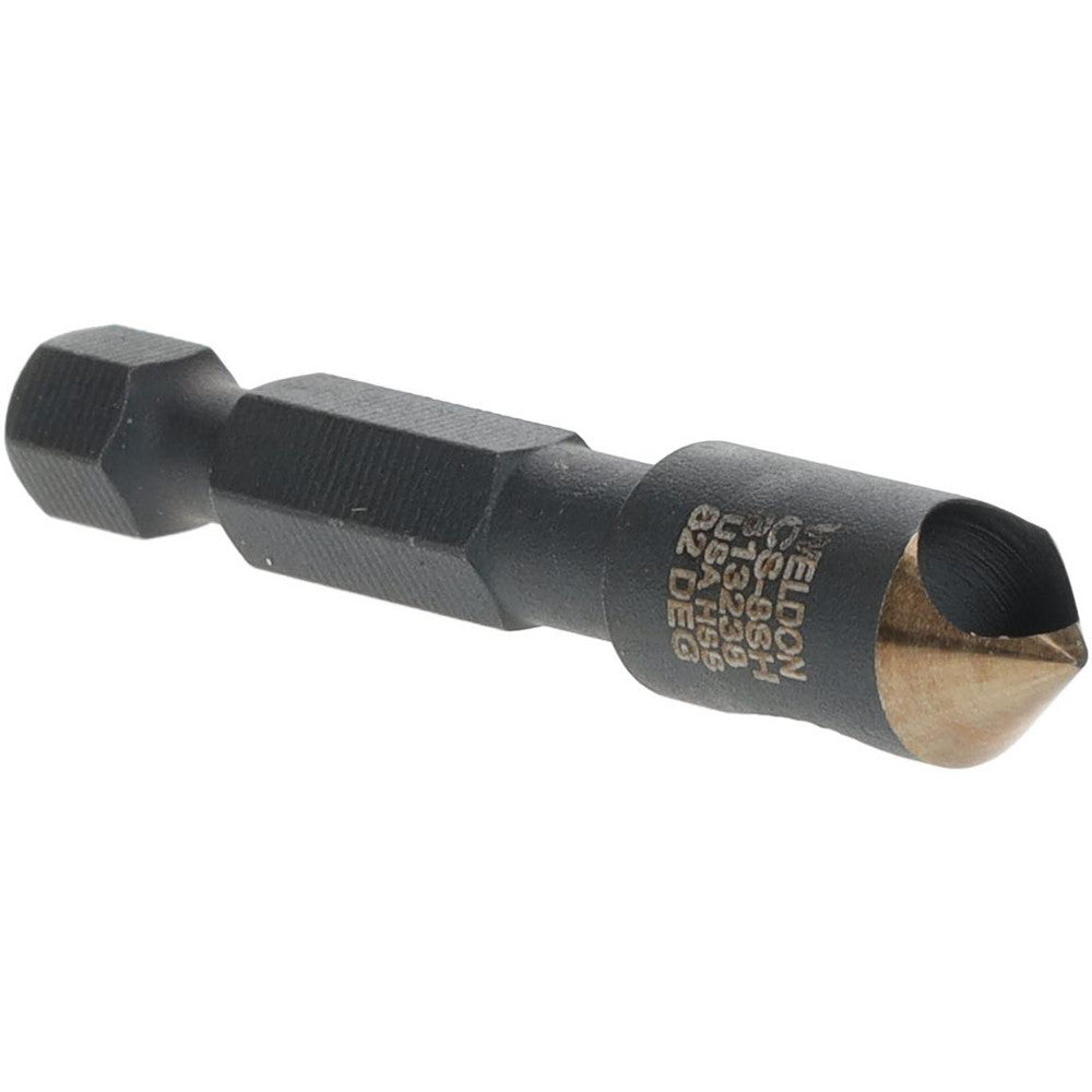 Weldon Tool 98901-33-W Countersink 82.00 deg Included Angle, 0 Flute, High-Speed Steel, Right Hand Cut