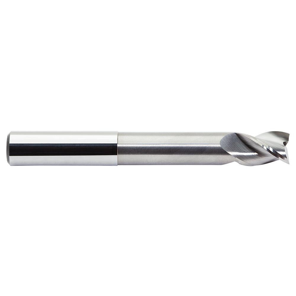 M.A. Ford 13837513NR.015 Corner Radius End Mill 3/8" Dia, 5/8" LOC, 0.015" Radius, 3 Flutes, Solid Carbide