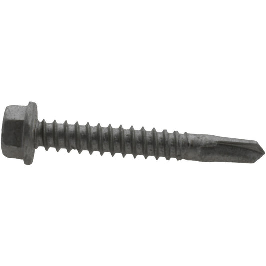 ITW Buildex 560035 #12, Hex Washer Head, Hex Drive, 1-1/2" Length Under Head, #2 Point, Self Drilling Screw