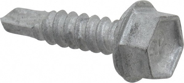 ITW Buildex 560014 #10, Hex Washer Head, Hex Drive, 3/4" Length Under Head, #3 Point, Self Drilling Screw