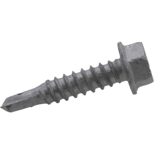 ITW Buildex 560032 #12, Hex Washer Head, Hex Drive, 1" Length Under Head, #3 Point, Self Drilling Screw