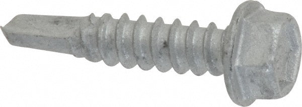 ITW Buildex 560033 #12, Hex Washer Head, Hex Drive, 1" Length Under Head, #3 Point, Self Drilling Screw