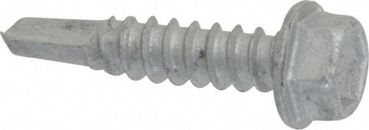 ITW Buildex 560033 #12, Hex Washer Head, Hex Drive, 1" Length Under Head, #3 Point, Self Drilling Screw