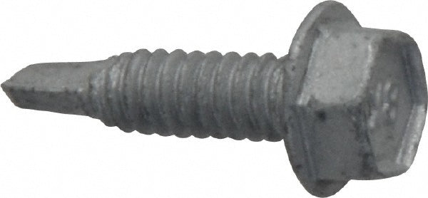 ITW Buildex 560027 #10, Hex Washer Head, Hex Drive, 3/4" Length Under Head, #3 Point, Self Drilling Screw