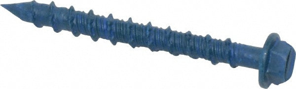 Red Head 3141407 Concrete & Masonry Fastener 3/16" Dia, 1-3/4" Length Under Head, Hex Drive