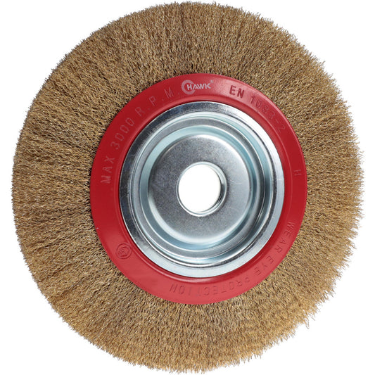 Value Collection S04064838 Wheel Brush 10" Wheel Dia, Crimped