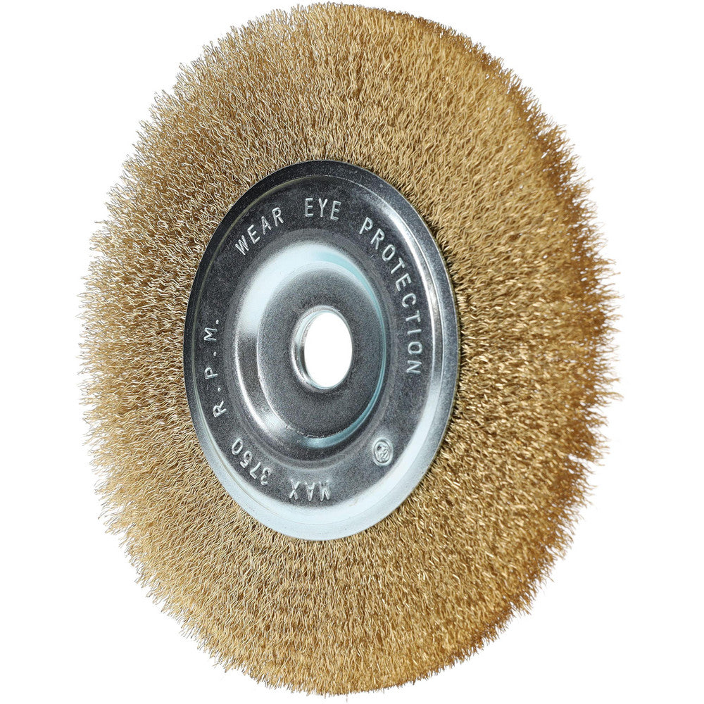 Value Collection S04065157 Wheel Brush 6" Wheel Dia, Crimped