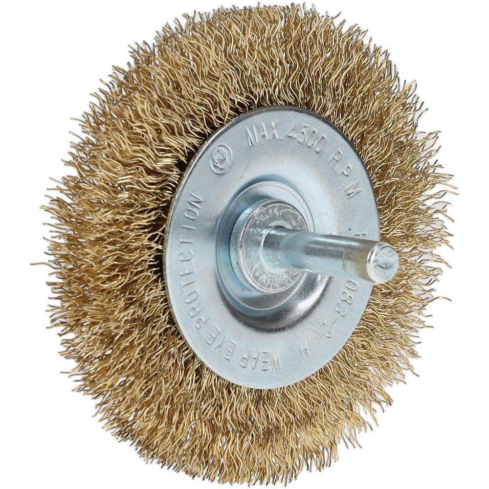 Value Collection S04065223 Wheel Brush 3" Wheel Dia, Crimped