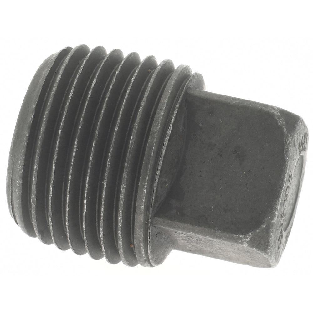 Anvil 0361300601 Black Square Plug 3/8", Threaded
