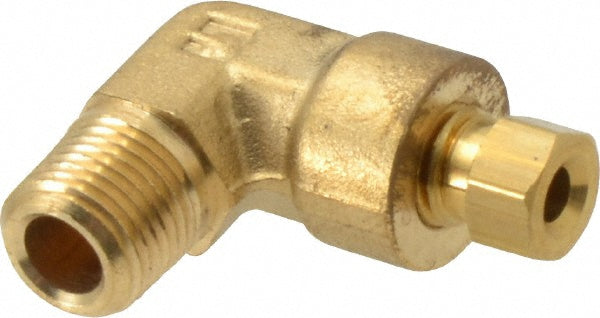 Parker 169HD-2-2 Compression Tube Male Elbow 1/8" Thread, Compression x MNPT