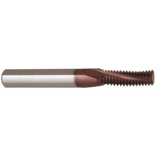 Carmex MT0312C0820UN Helical Flute Thread Mill 7/16-201/2-20, Internal, 3 Flute, 0.3125" Shank Dia, Solid Carbide