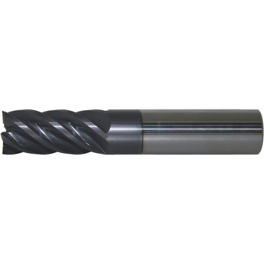 ProMax 112-03224 Square End Mill 1/2" Dia, 5/8" LOC, 5 Flute, Solid Carbide