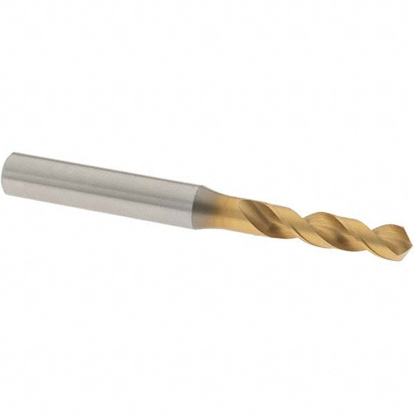 OSG 61561 Screw Machine Length Drill Bit 6.10 mm (0.2402) Dia, 120 deg, Vanadium High Speed Steel