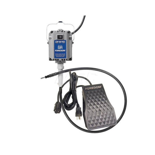 Foredom M.SR-SCT 18,000 RPM, 0.16 Hp, Foot Adjustment Interface, Flexible Shaft Grinder