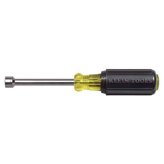 Klein Tools 630-8MM Electronic Nut Driver Hollow Shaft, Cushion Grip Handle, 6-3/4" OAL