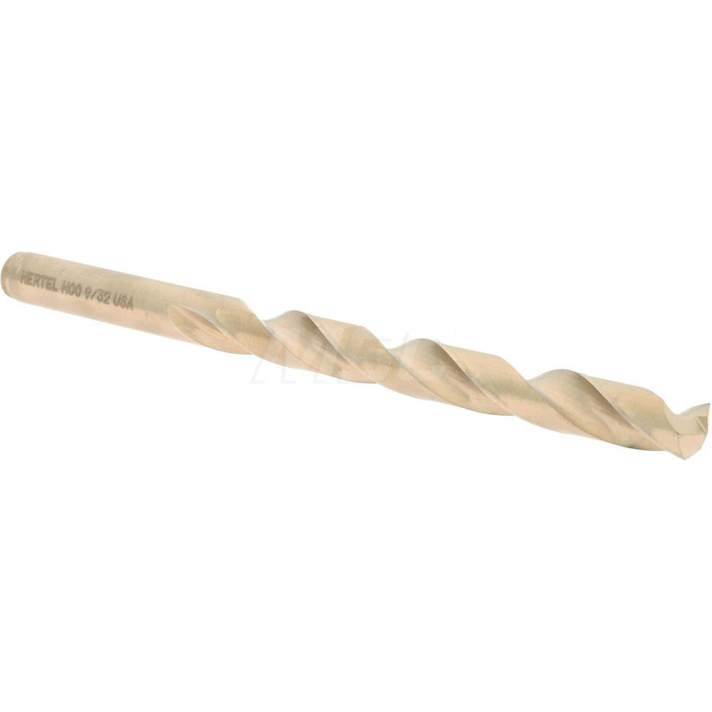 Hertel 04138335 Jobber Length Drill Bit 9/32" (0.2812) Dia, 135 deg, Cobalt