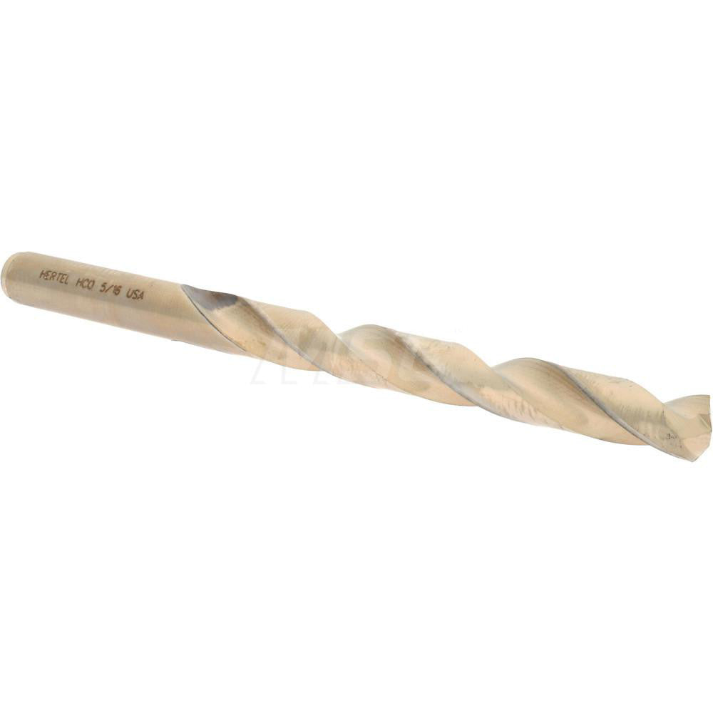 Hertel 04138350 Jobber Length Drill Bit 5/16" (0.3125) Dia, 135 deg, Cobalt