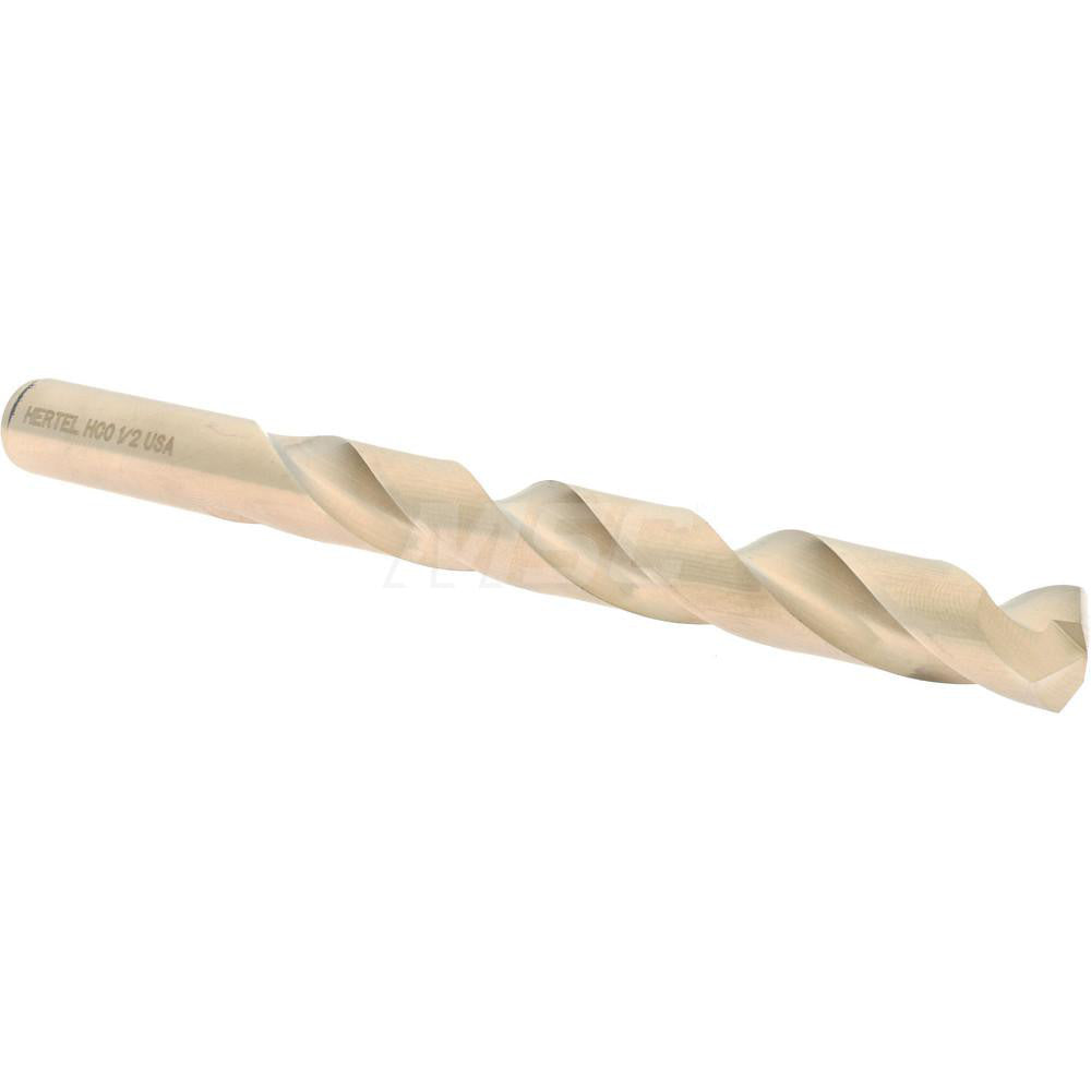 Hertel 04138475 Jobber Length Drill Bit 1/2" (0.5000) Dia, 135 deg, Cobalt