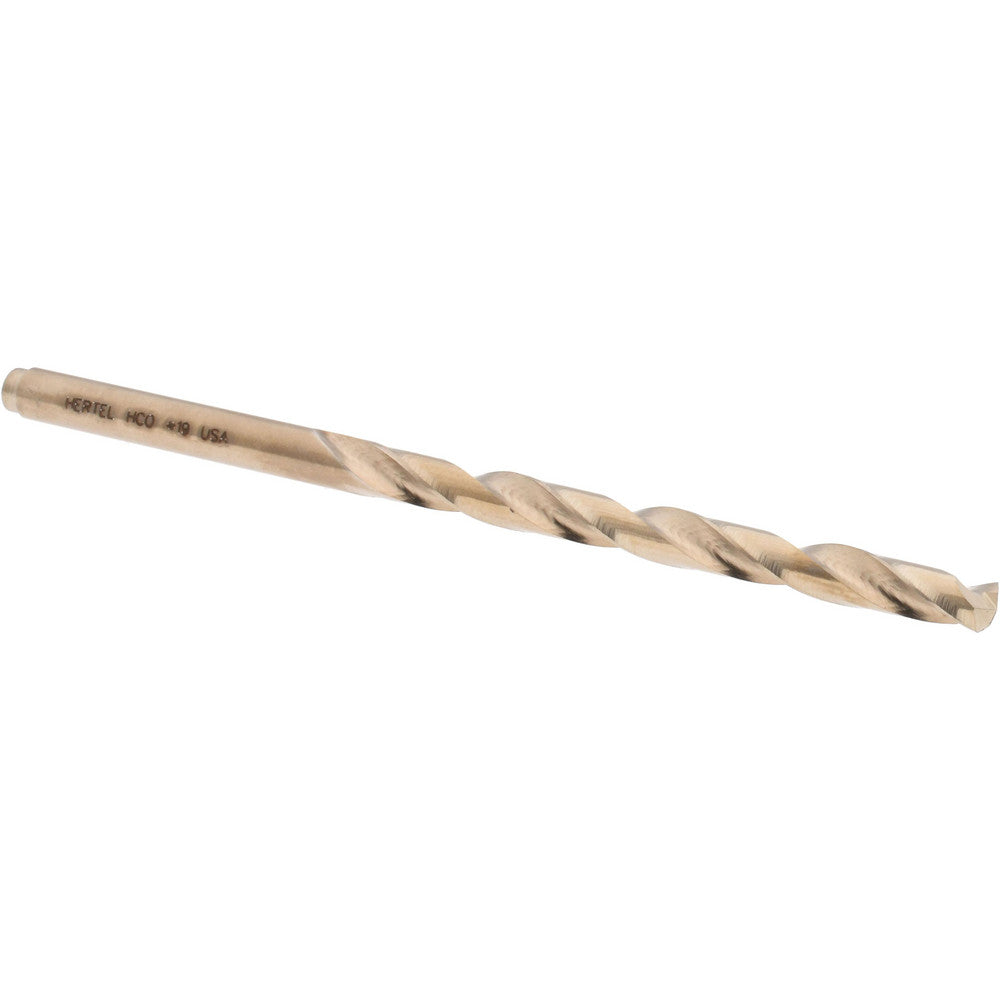 Hertel 04138665 Jobber Length Drill Bit #19 (0.1660) Dia, 135 deg, Cobalt