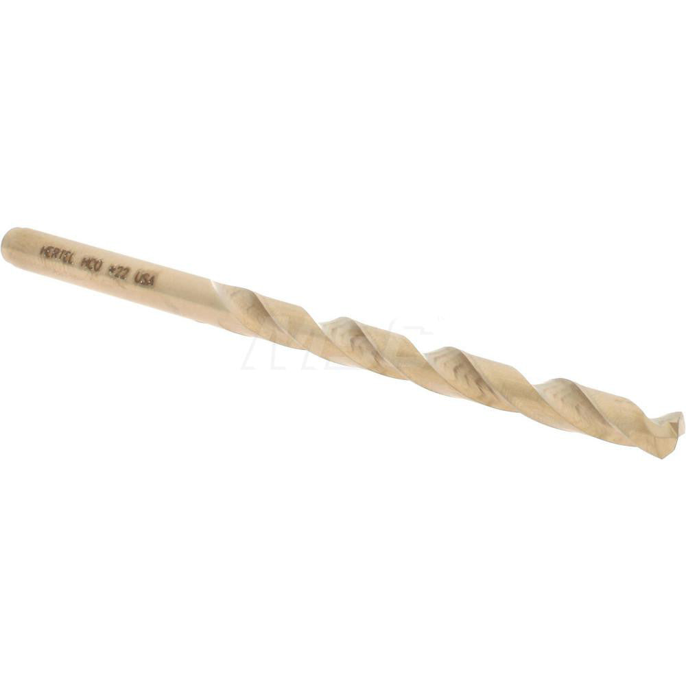 Hertel 04138699 Jobber Length Drill Bit #22 (0.1570) Dia, 135 deg, Cobalt