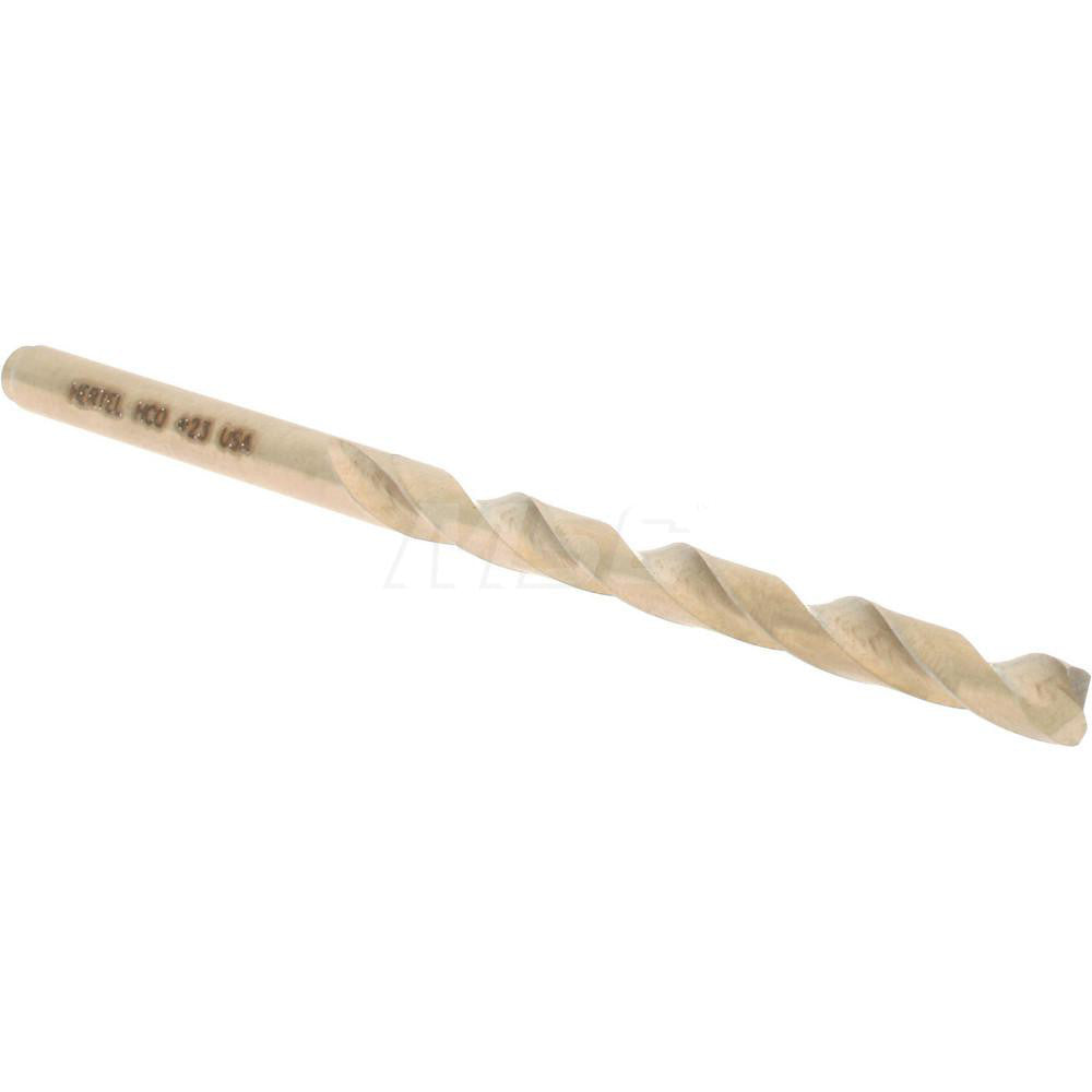 Hertel 04138707 Jobber Length Drill Bit #23 (0.1540) Dia, 135 deg, Cobalt