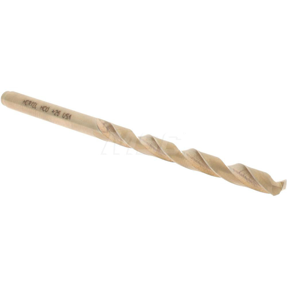 Hertel 04138731 Jobber Length Drill Bit #26 (0.1470) Dia, 135 deg, Cobalt