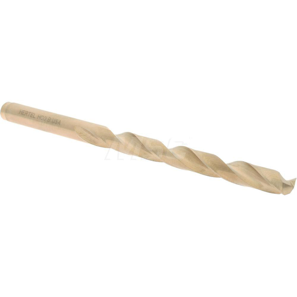 Hertel 04139291 Jobber Length Drill Bit Letter B (0.2380) Dia, 135 deg, Cobalt