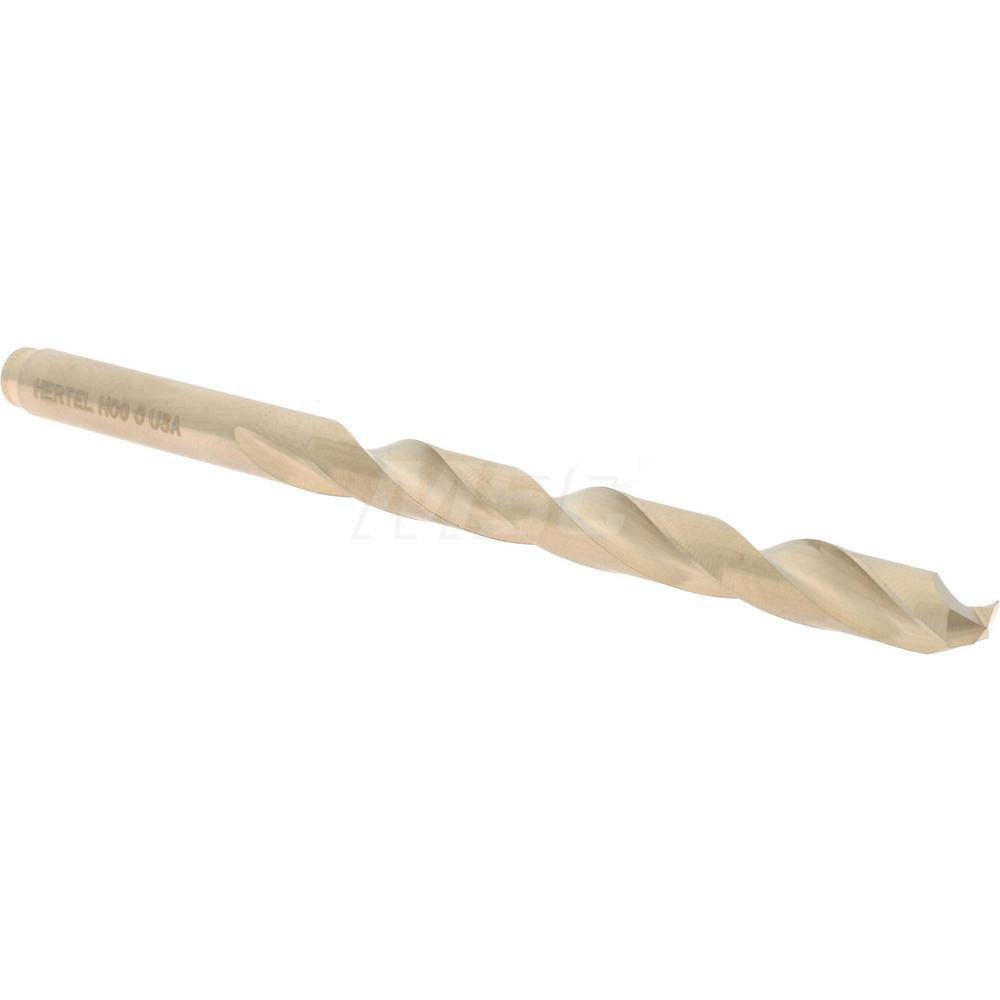 Hertel 04139309 Jobber Length Drill Bit Letter C (0.2420) Dia, 135 deg, Cobalt