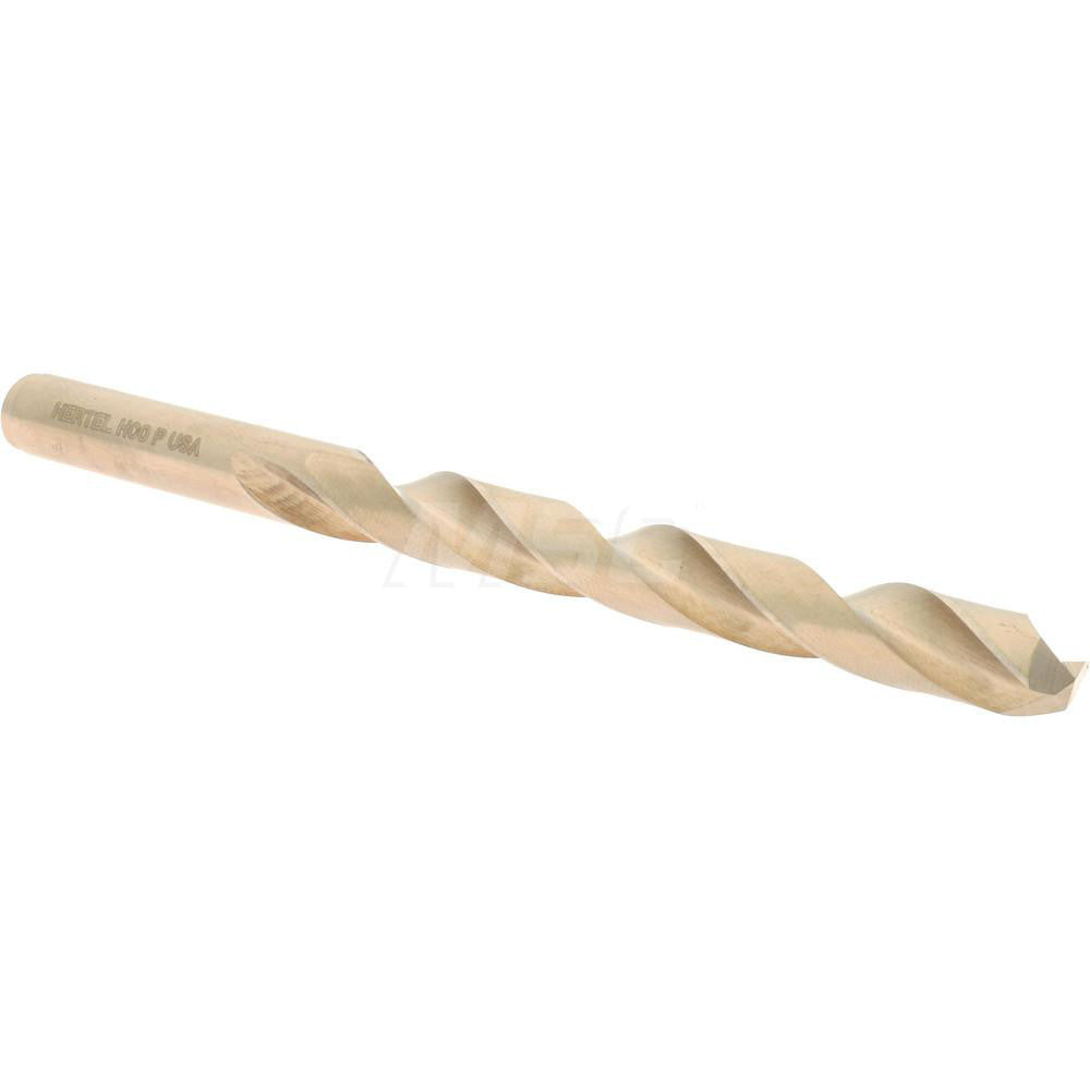 Hertel 04139432 Jobber Length Drill Bit Letter P (0.3230) Dia, 135 deg, Cobalt