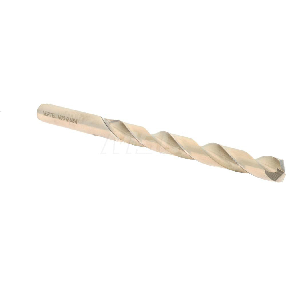 Hertel 04139440 Jobber Length Drill Bit Letter Q (0.3320) Dia, 135 deg, Cobalt