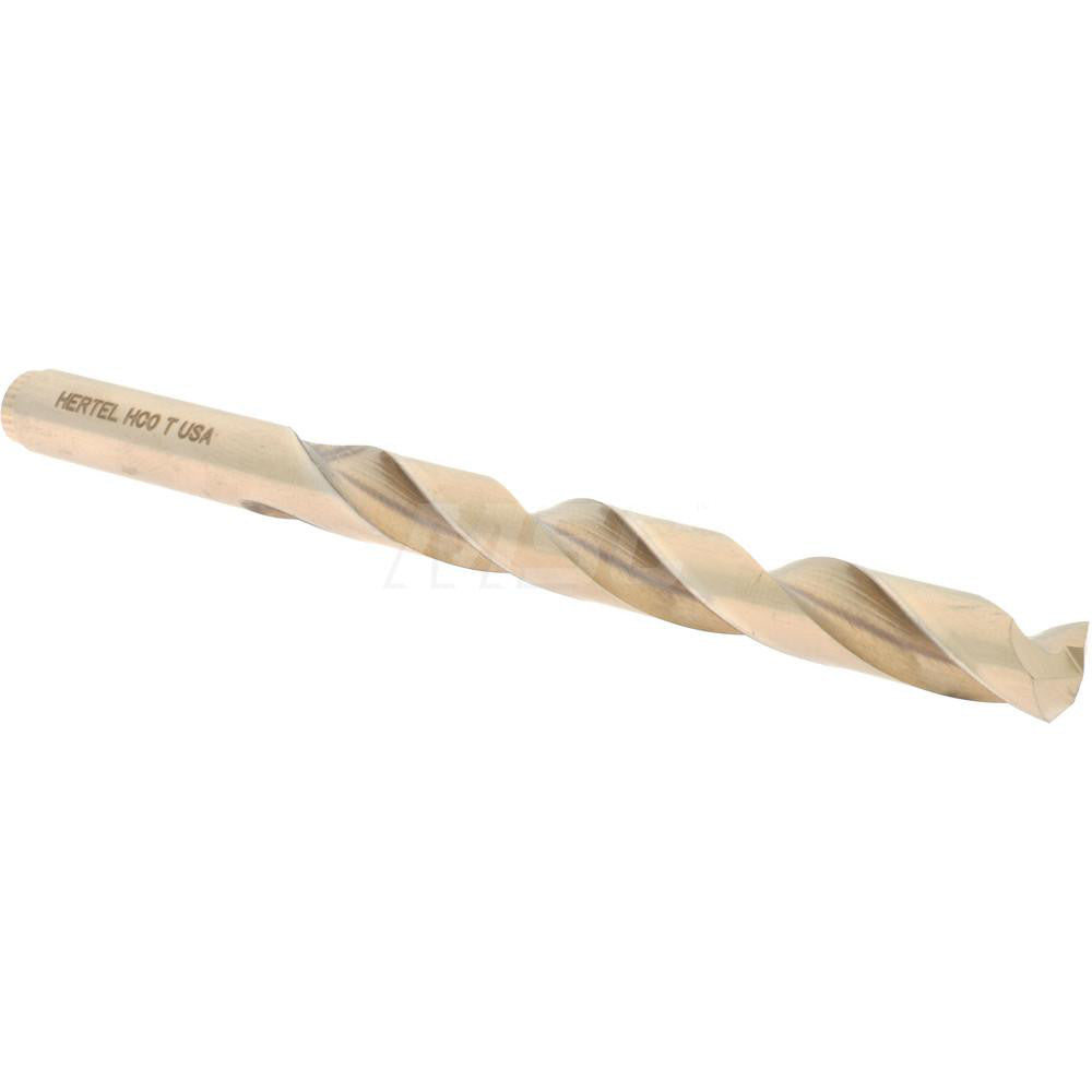 Hertel 04139473 Jobber Length Drill Bit Letter T (0.3580) Dia, 135 deg, Cobalt