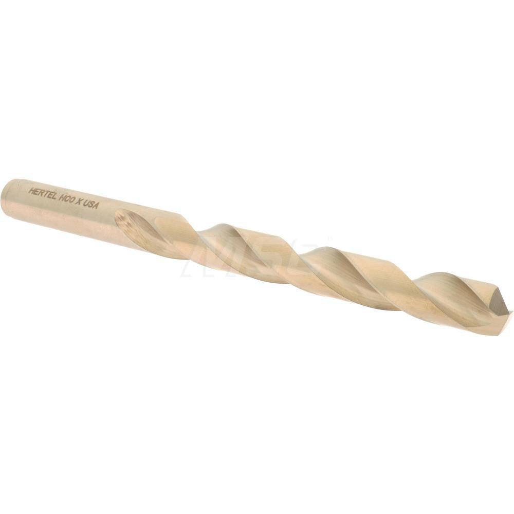 Hertel 04139515 Jobber Length Drill Bit Letter X (0.3970) Dia, 135 deg, Cobalt