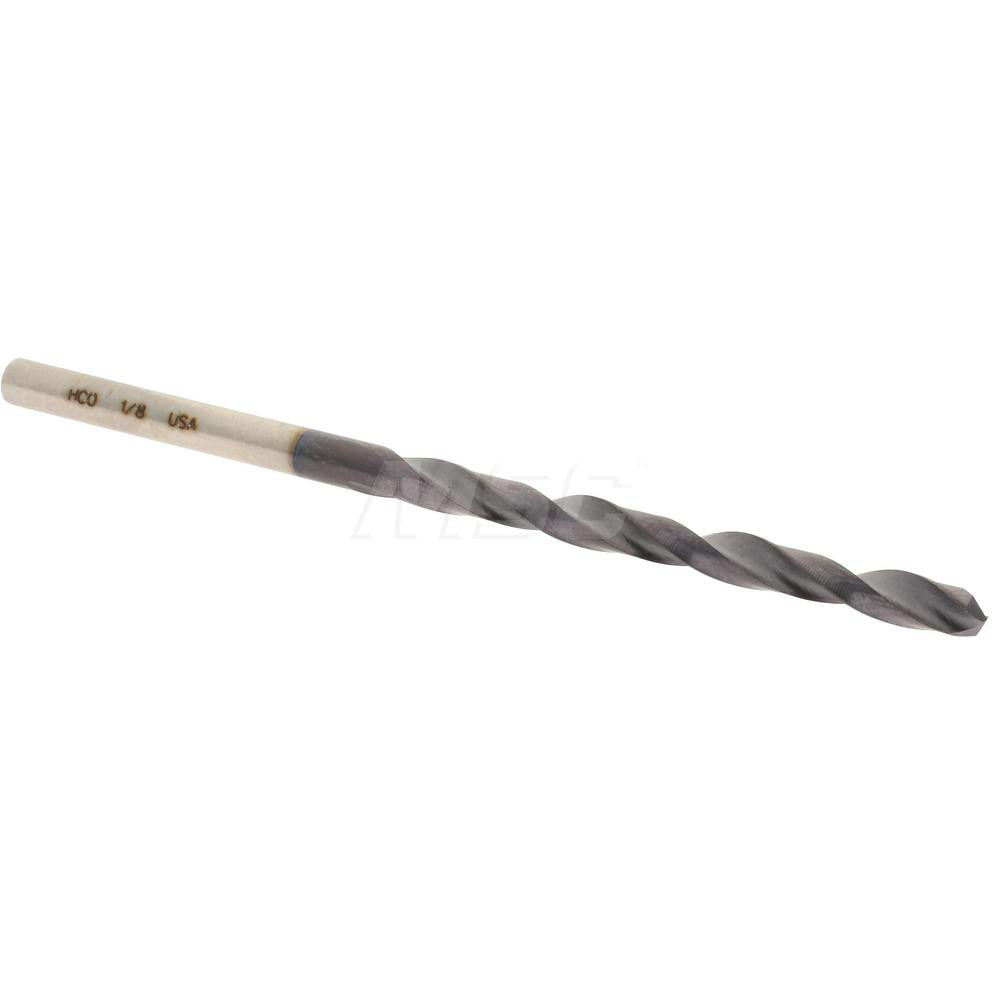 Hertel 4139598 Jobber Length Drill Bit 1/8" (0.1250) Dia, 135 deg, Cobalt