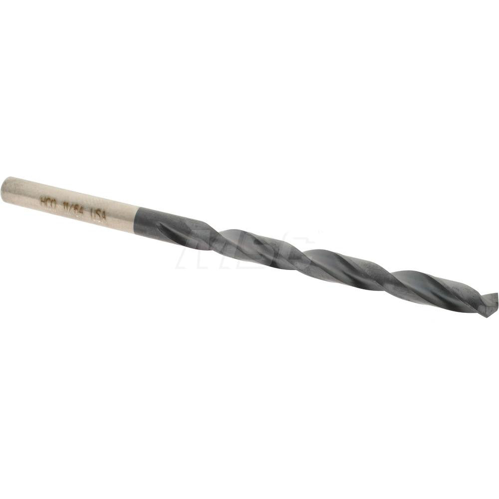 Hertel 4139622 Jobber Length Drill Bit 11/64" (0.1719) Dia, 135 deg, Cobalt