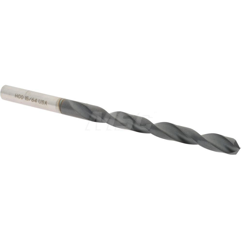 Hertel 4139663 Jobber Length Drill Bit 15/64" (0.2344) Dia, 135 deg, Cobalt