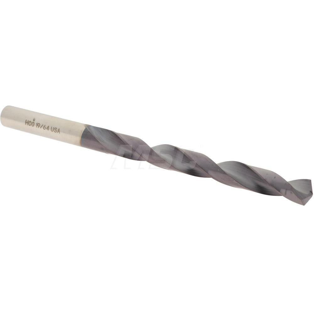 Hertel 4139705 Jobber Length Drill Bit 19/64" (0.2969) Dia, 135 deg, Cobalt