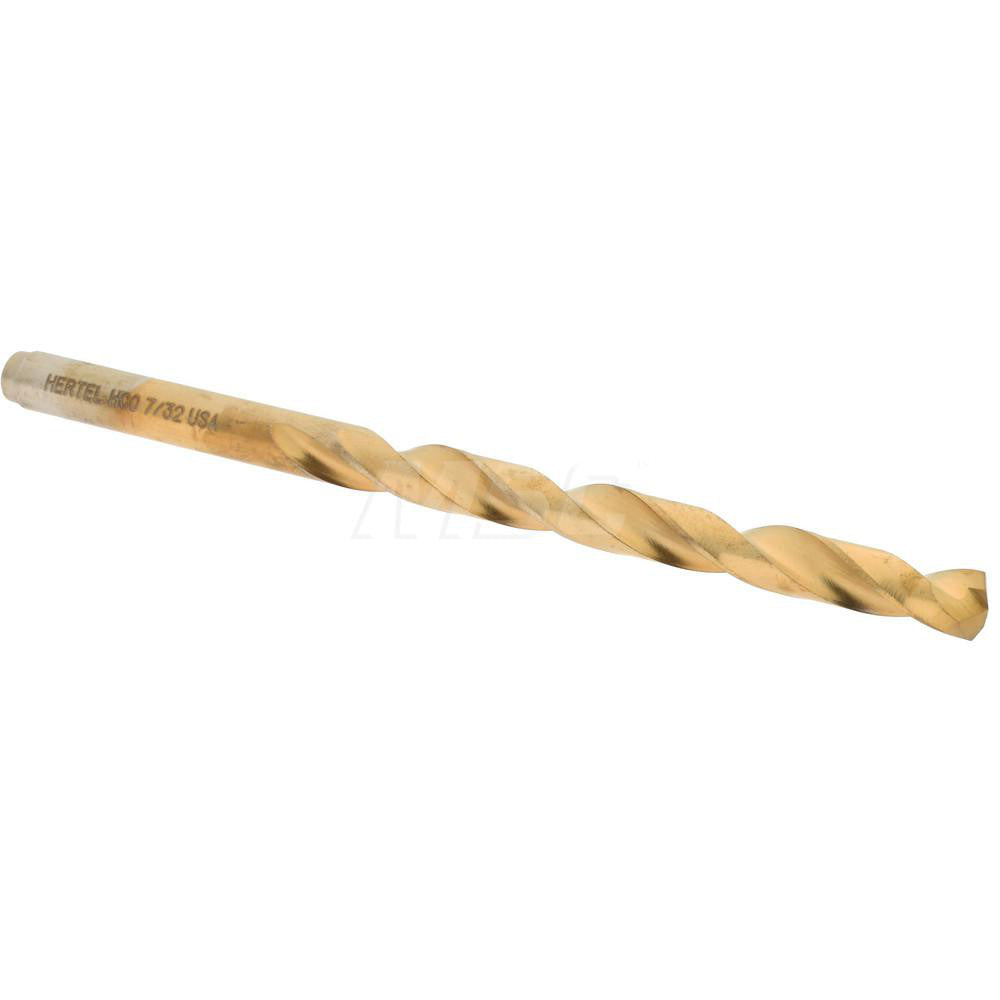 Hertel 04141057 Jobber Length Drill Bit 7/32" (0.2188) Dia, 135 deg, Cobalt