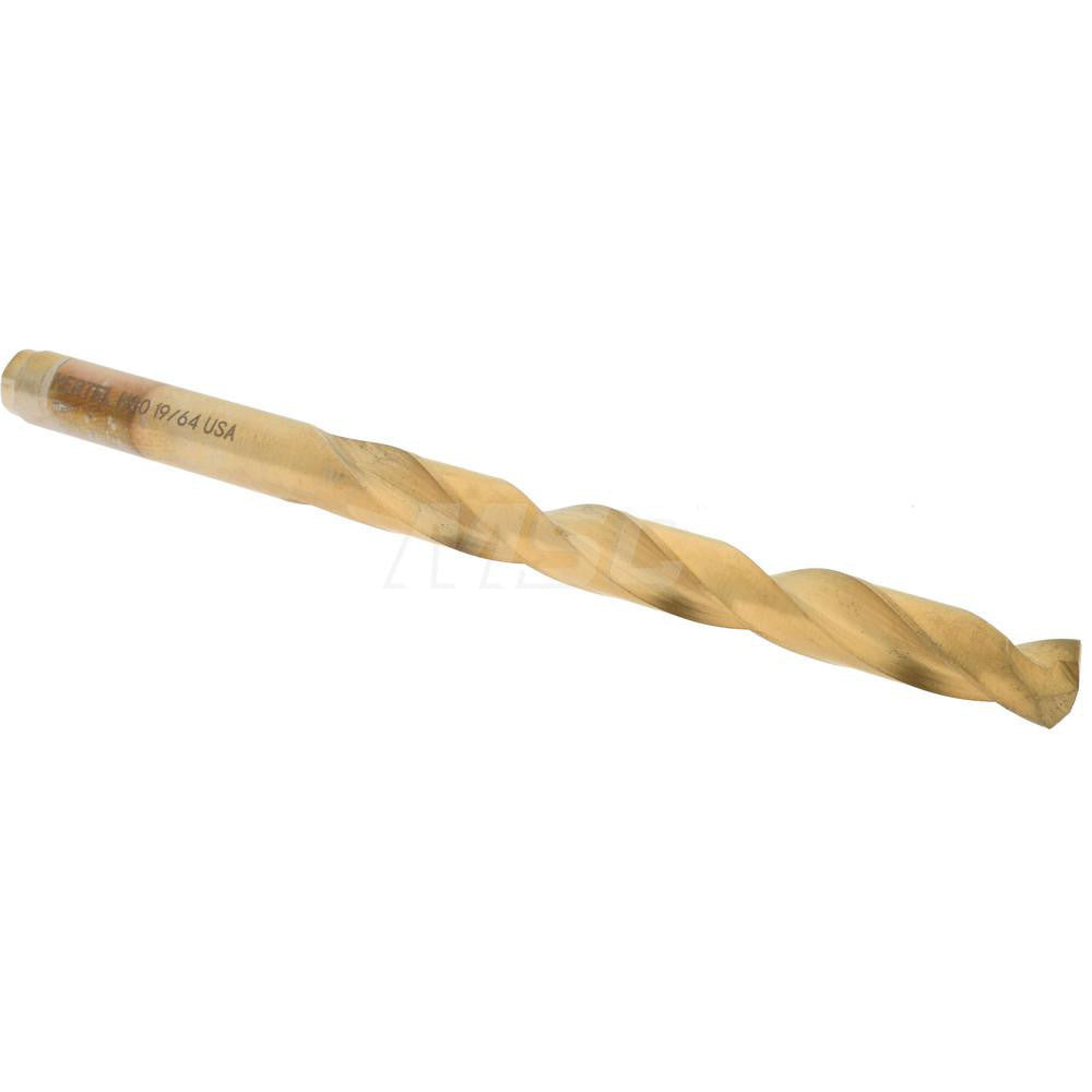 Hertel 04141107 Jobber Length Drill Bit 19/64" (0.2969) Dia, 135 deg, Cobalt