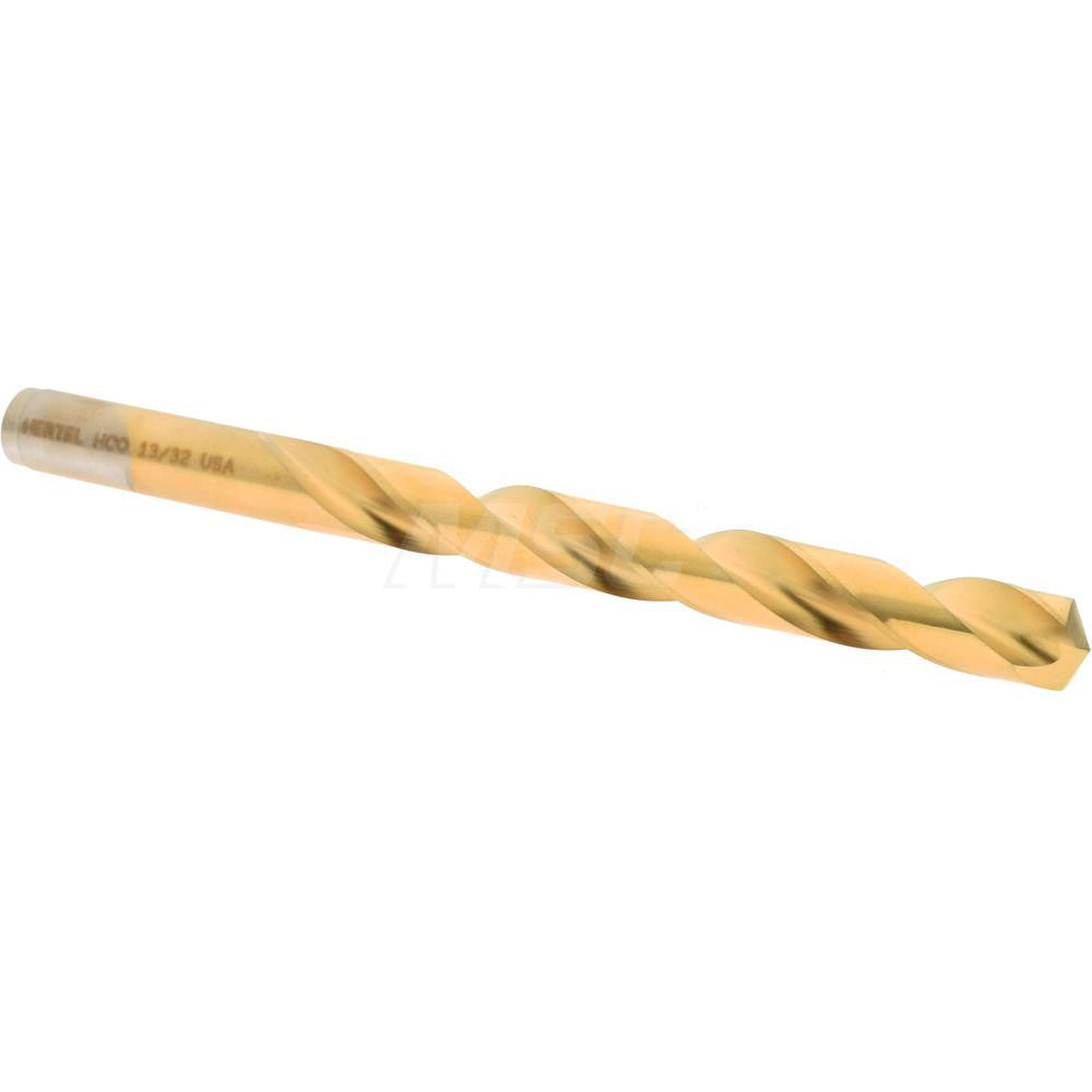 Hertel 04141172 Jobber Length Drill Bit 13/32" (0.4062) Dia, 135 deg, Cobalt
