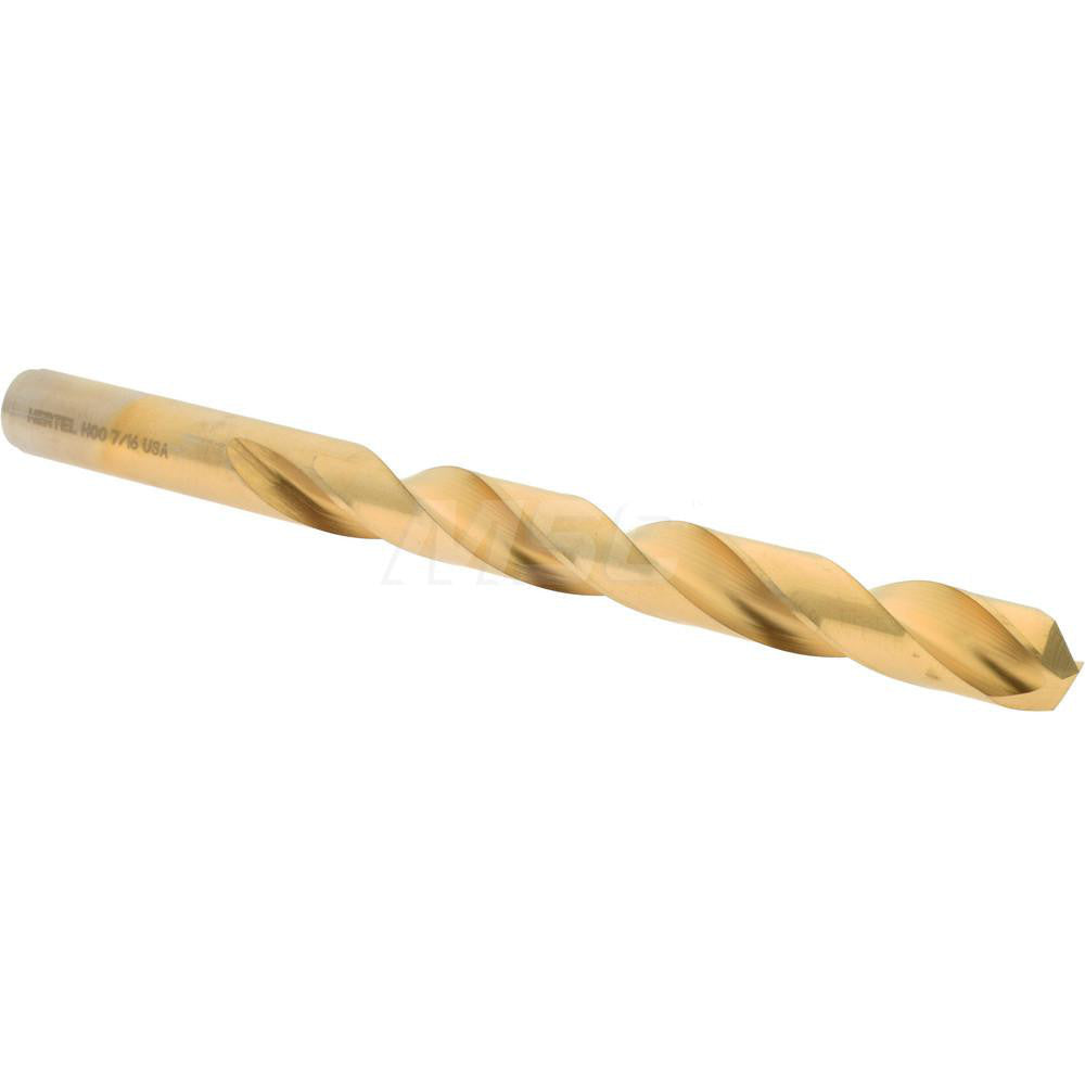 Hertel 04141198 Jobber Length Drill Bit 7/16" (0.4375) Dia, 135 deg, Cobalt