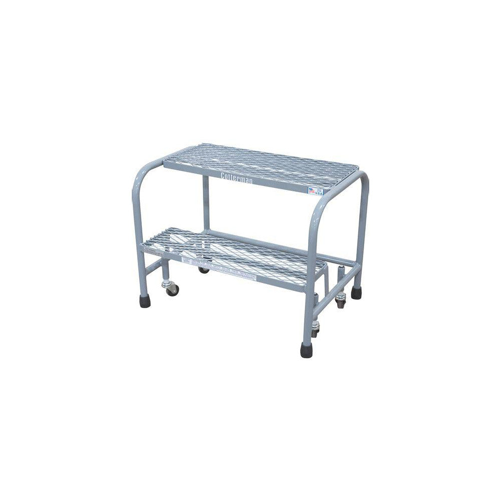 Cotterman D0460087-01 2-Step Steel Step Ladder 20" High