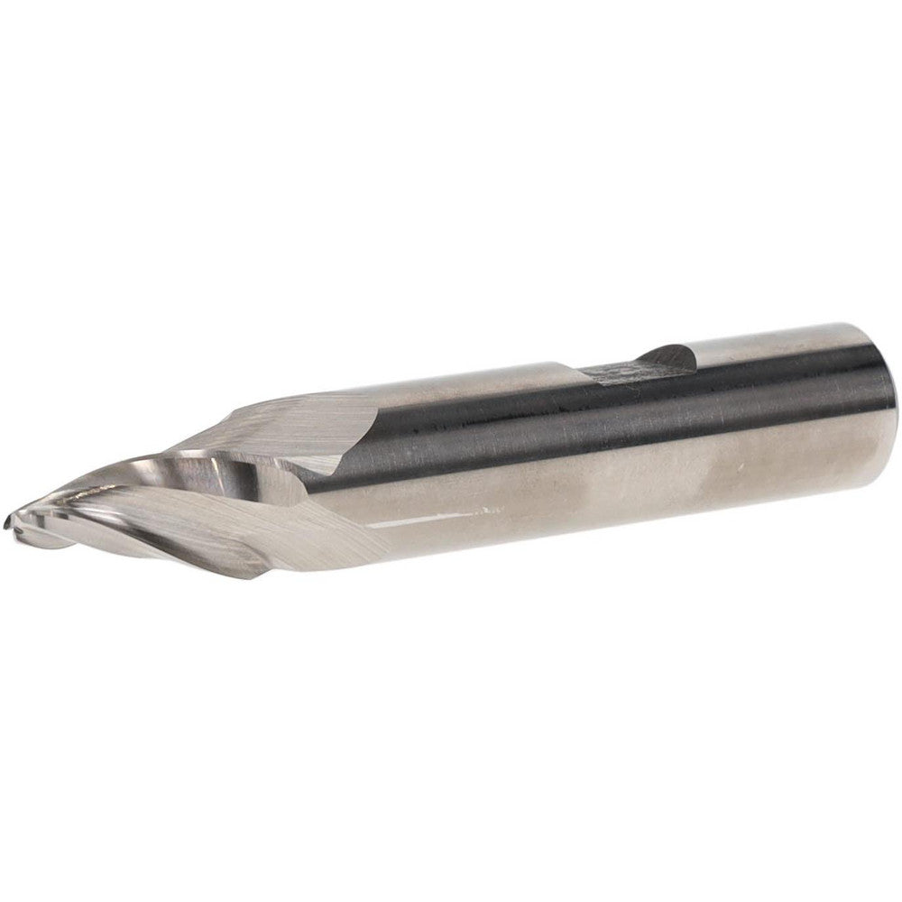 AWARD CUTTER CO., INC. V-103 Tapered End Mill 15 deg Angle per Side, 3/32" Small Dia, 3/4" LOC, 3 Flute, High Speed Steel, Square End