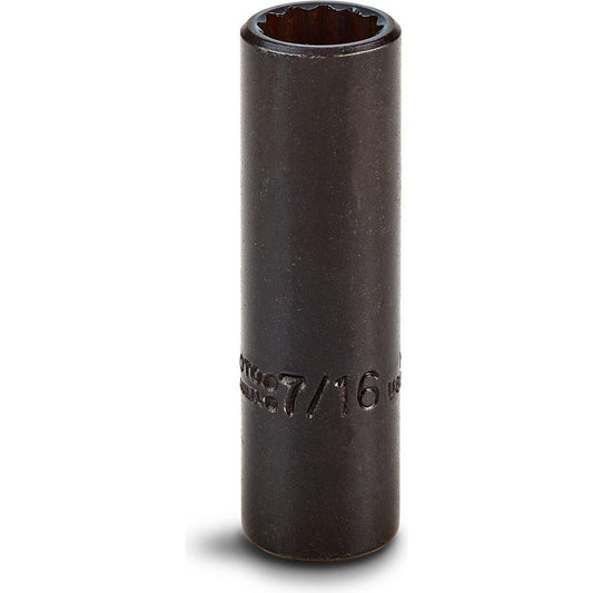 Proto J5014B Deep Hand Socket 7/16" Socket, 12-Point