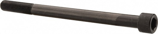 Value Collection 581767BR Hex Socket Cap Screw 7/8-9, 12" Length Under Head, Alloy Steel, Black Oxide Finish