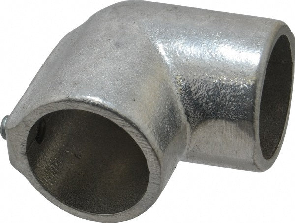 Hollaender 3-7 1-1/4" Pipe, 90&deg Elbow, Aluminum Alloy Elbow Pipe Rail Fitting