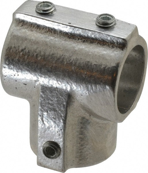 Hollaender 5-5 3/4" Pipe, 90&deg Three Socket Tee, Aluminum Alloy Tee Pipe Rail Fitting