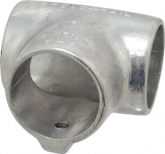 Hollaender 5-8 1-1/2" Pipe, 90&deg Three Socket Tee, Aluminum Alloy Tee Pipe Rail Fitting
