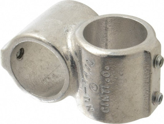Hollaender 12-7 1-1/4" Pipe, Short Barrel Crossover, Aluminum Alloy Cross Pipe Rail Fitting